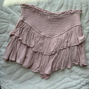 Rock N Rags dusty pink ruffle skirt/skort